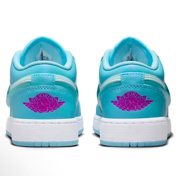 🩵 Nike Air Jordan 1 Low OG Aquarius Blue 🩵 - Picture 5 of 5